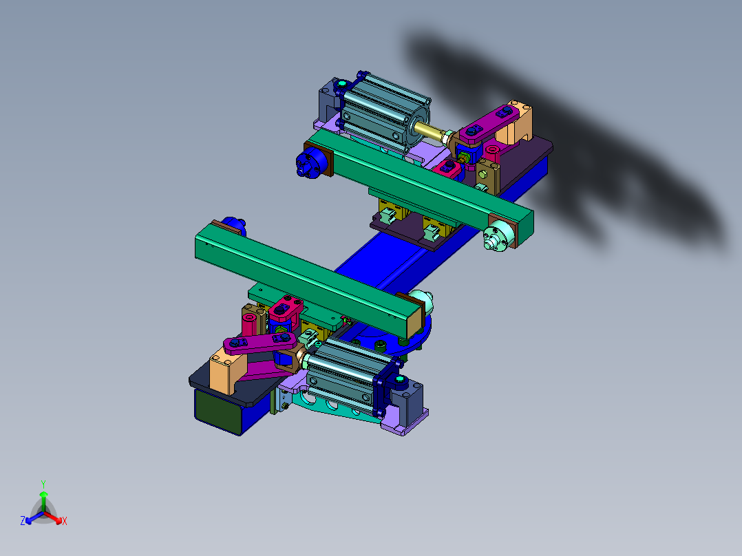销子插入式搬运机器人末端机构