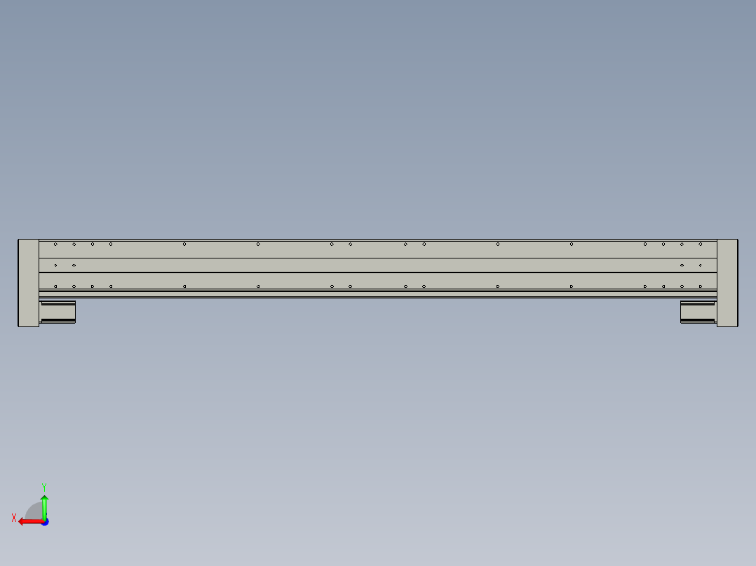 威洛博双电机滑台-VC14D2-S650-BLR-P40-C6后视图