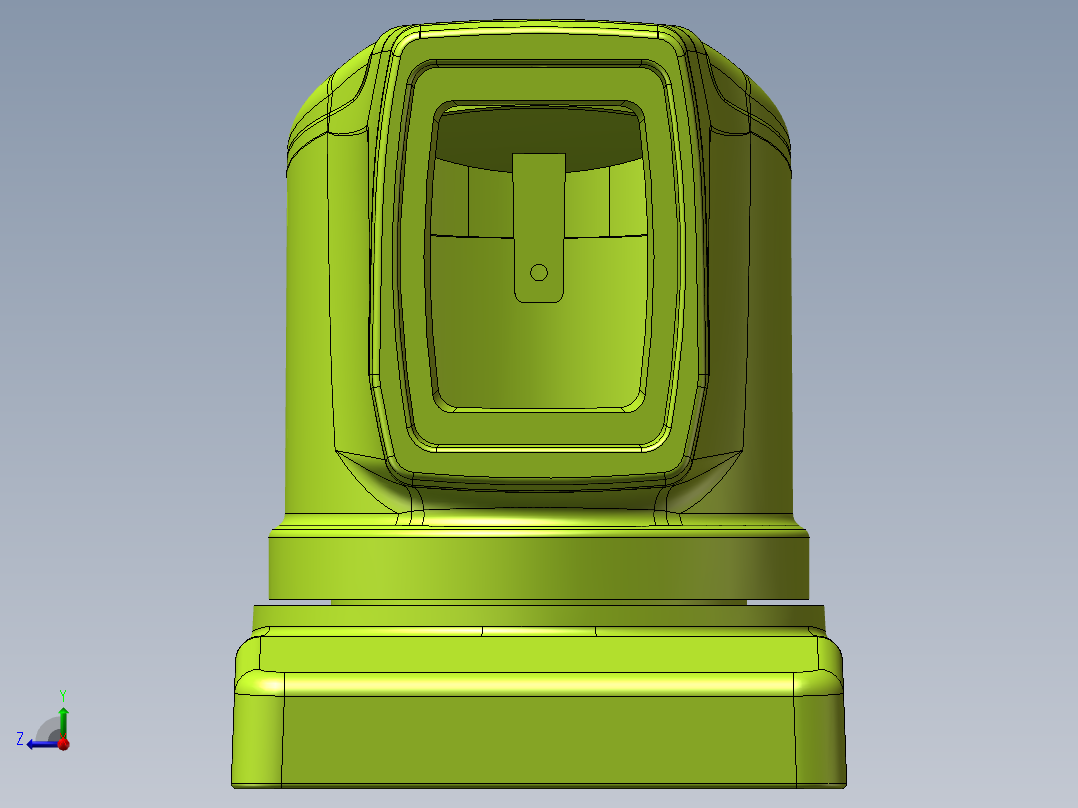 55-75-085防颤抖90°箱体连接器.SLDASM右视图