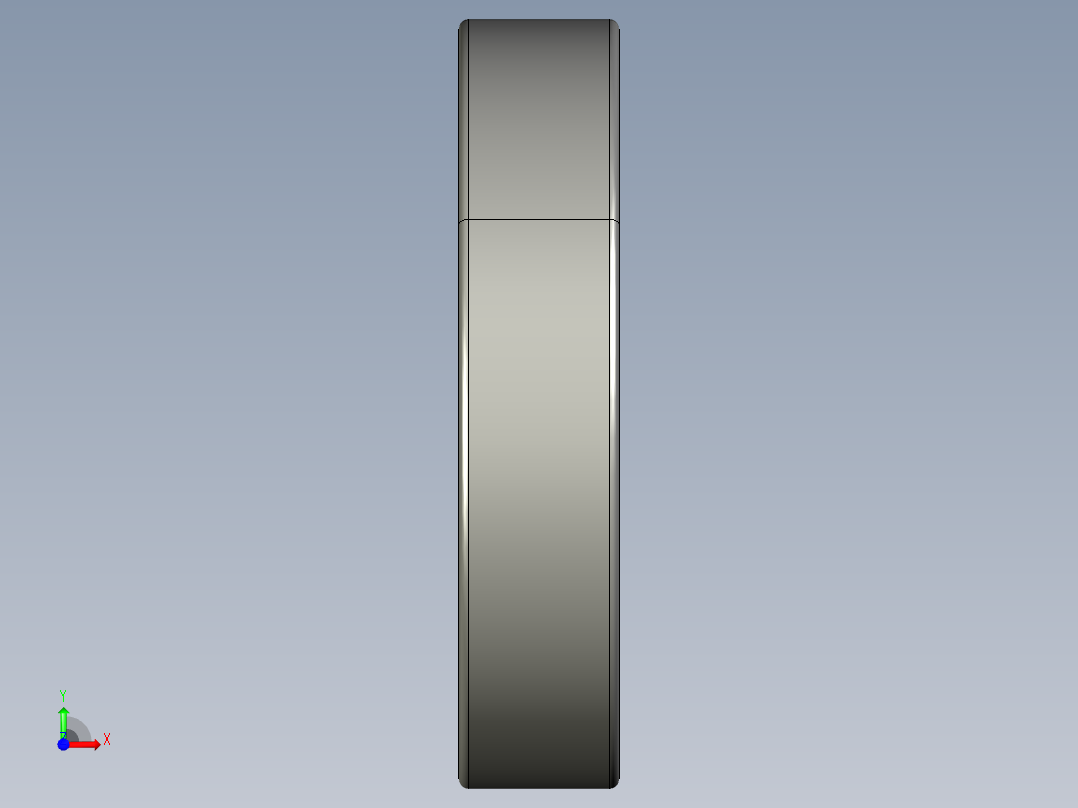 深沟球轴承61802前视图