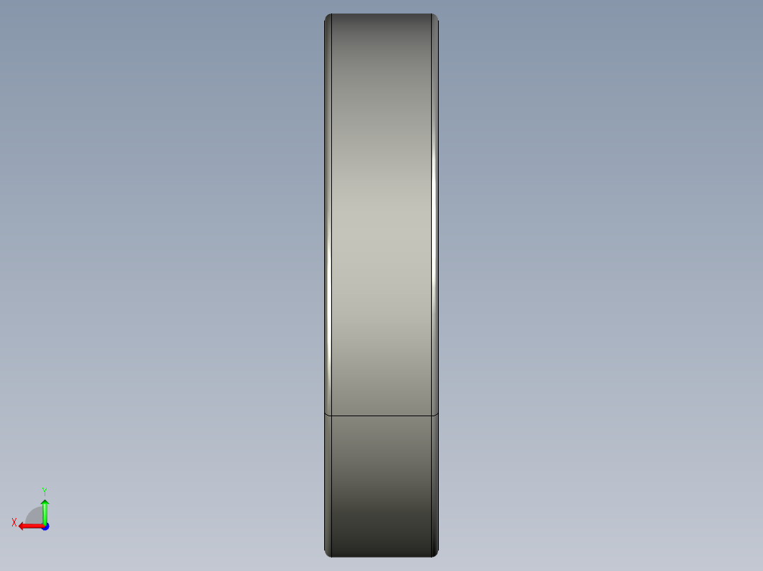 深沟球轴承61802后视图