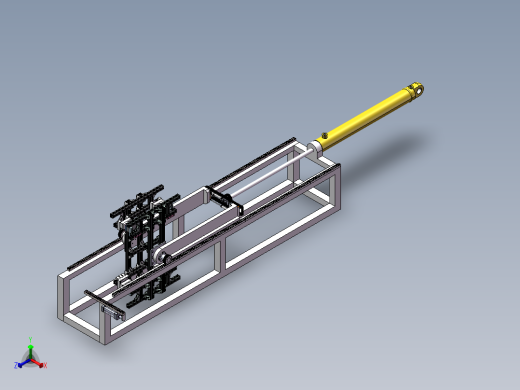 钢化玻璃夹持钢化架