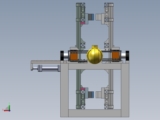 钢化玻璃夹持钢化架后视缩略图