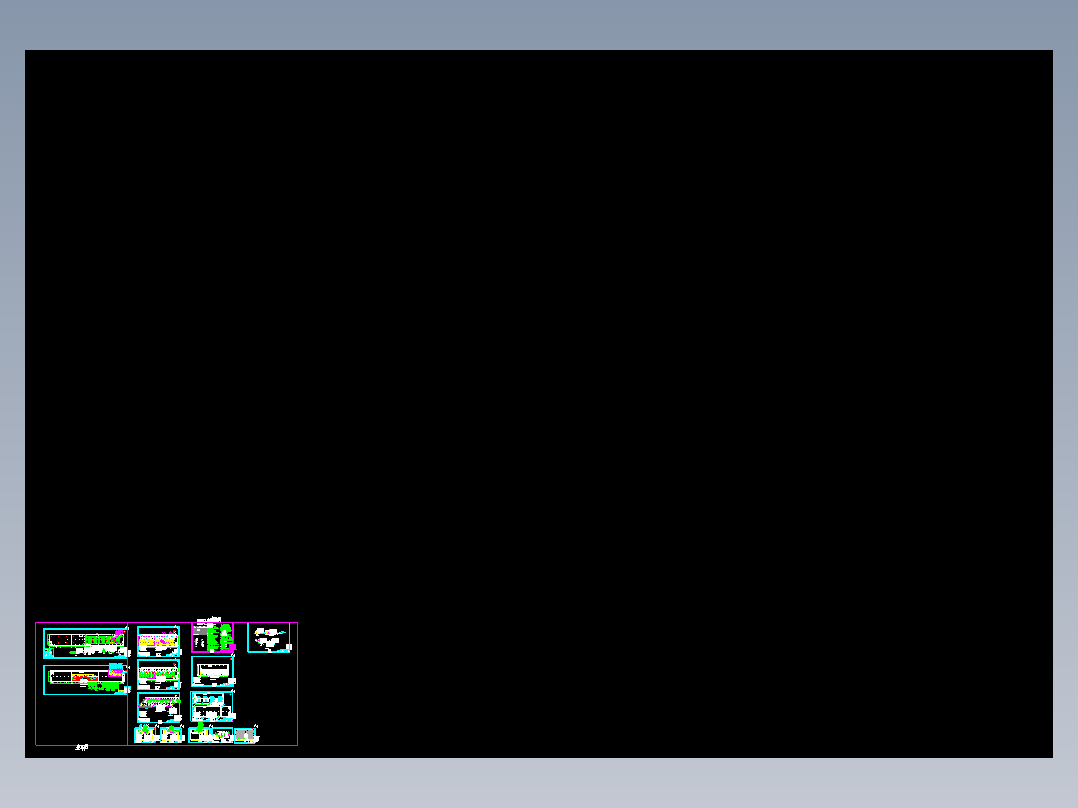 某工业园集中冷冻站施工图纸