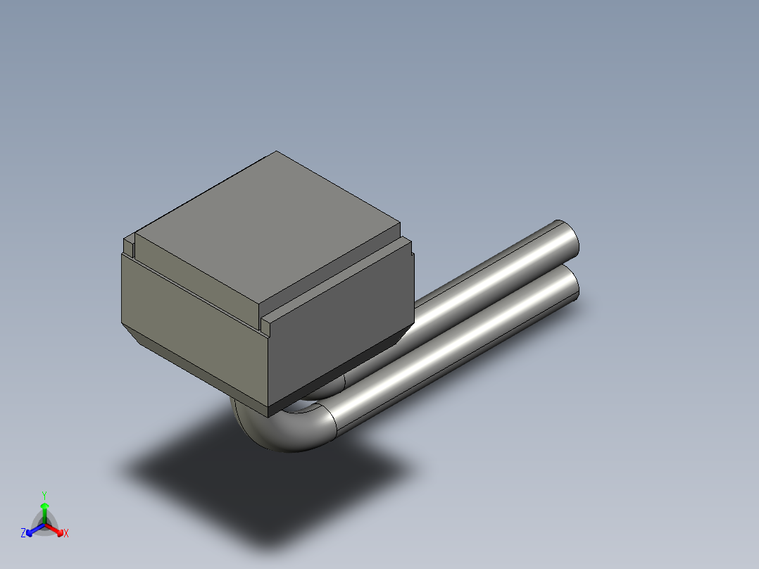 基恩士PX-10C(P)_connector_1_kc图纸模型主视图