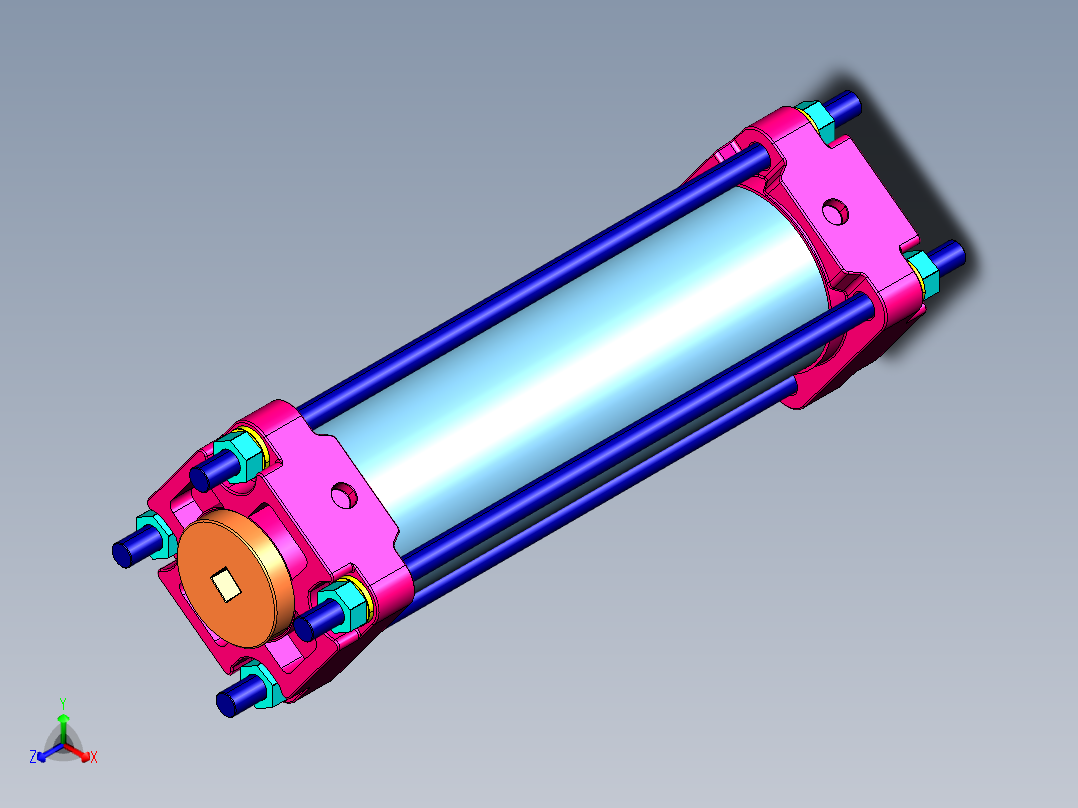 液压缸 仅有缸筒