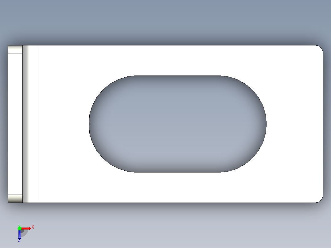 光电_激光传感器LR12_安装支架俯视图