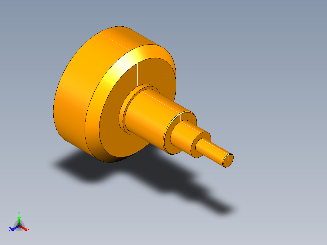 P074-3K行星齿轮减速器设计及三维UG建模正等轴测图