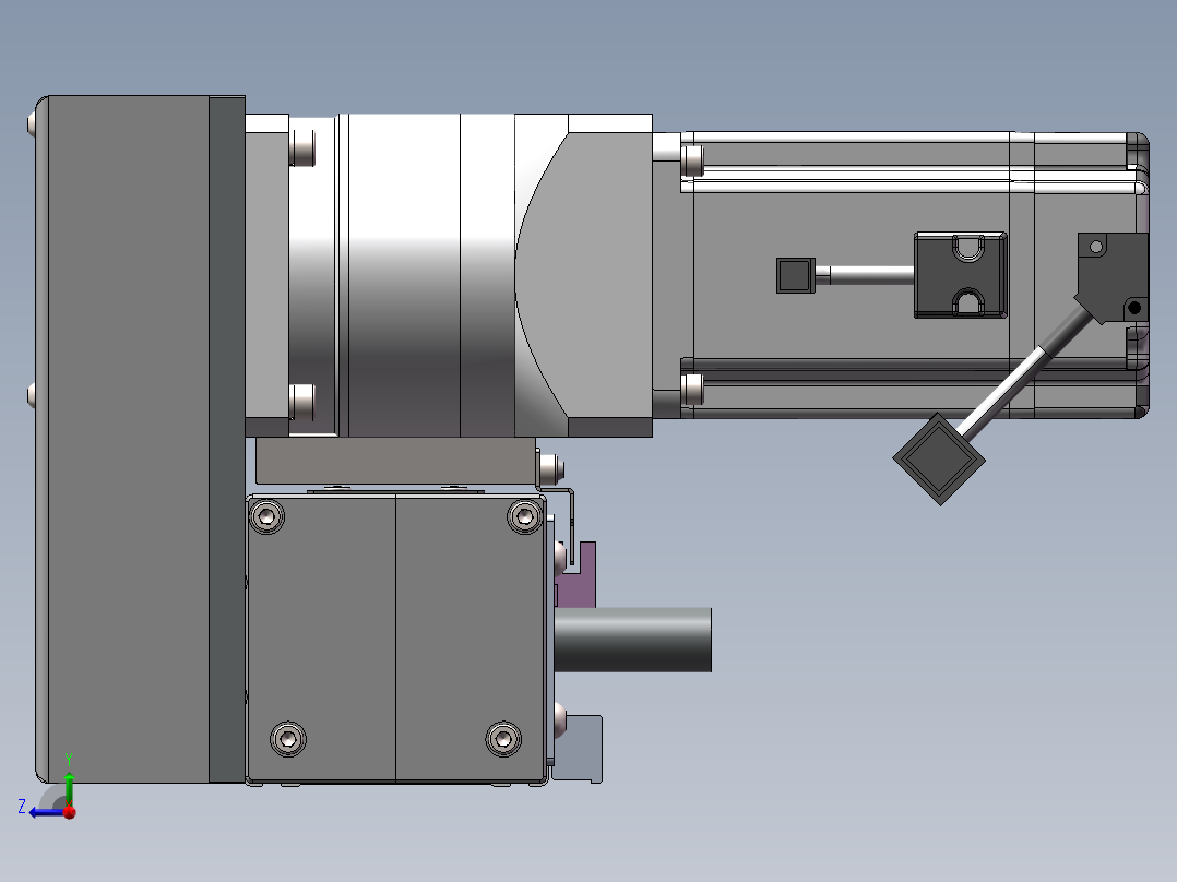 欧规同步带GTB85-LUT-750W右视图