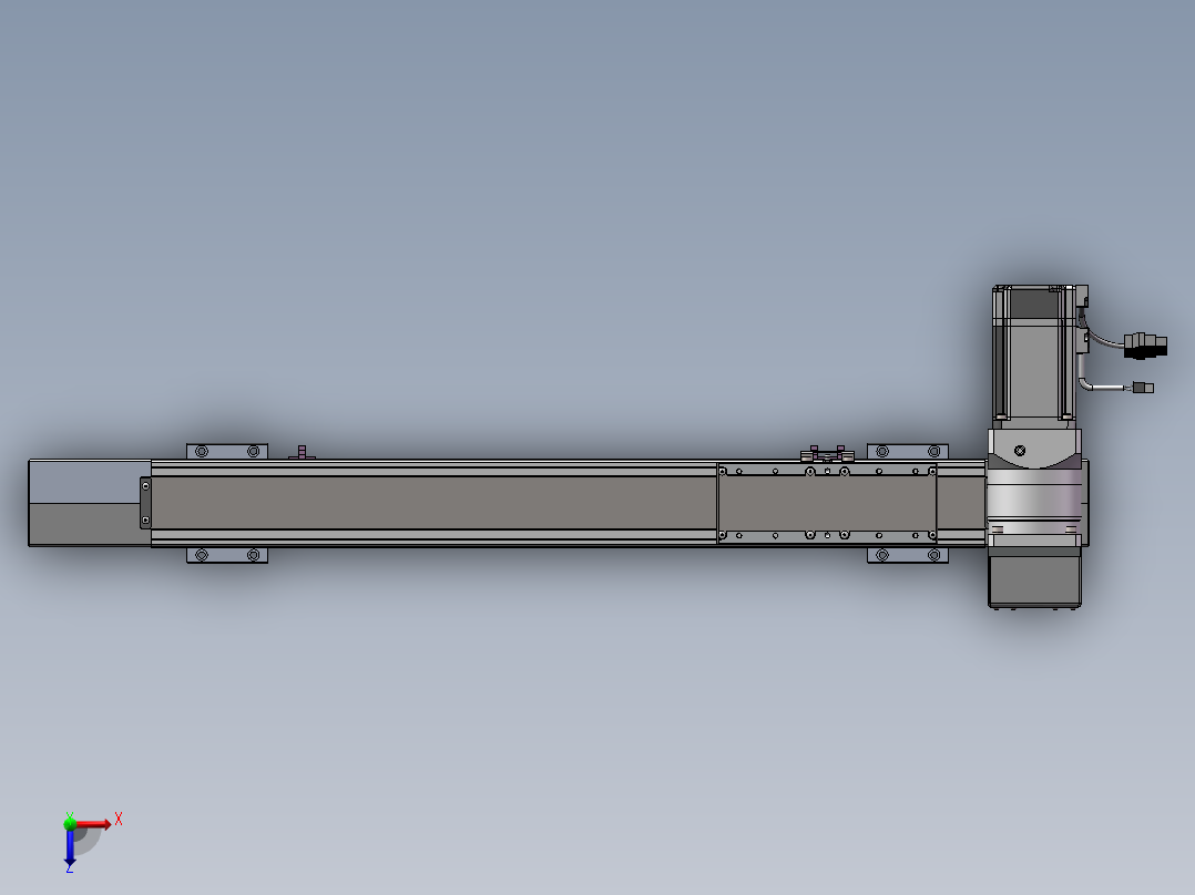 欧规同步带GTB85-LUT-750W俯视图