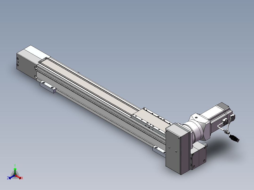 欧规同步带GTB85-LUT-750W正等轴测图
