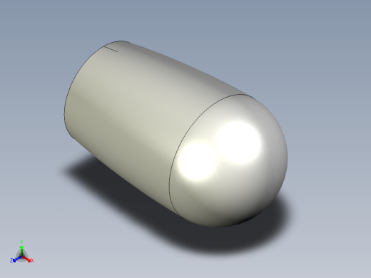 橢圓型把手(壓入式)I.222N-3D多系列多零件图纸模型正等轴测缩略图
