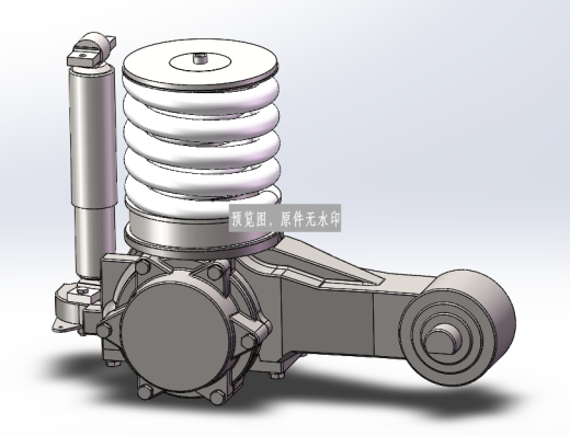 CRH3 CRH380非动力转向架（拖车转向架）sw16可编辑缩略图