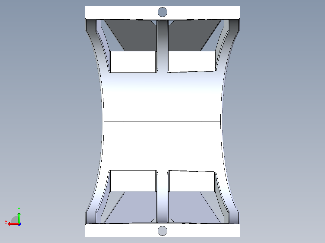 机械臂爪子后视图