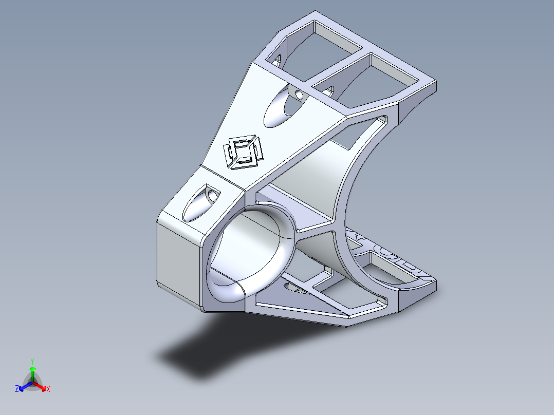 机械臂爪子正等轴测图