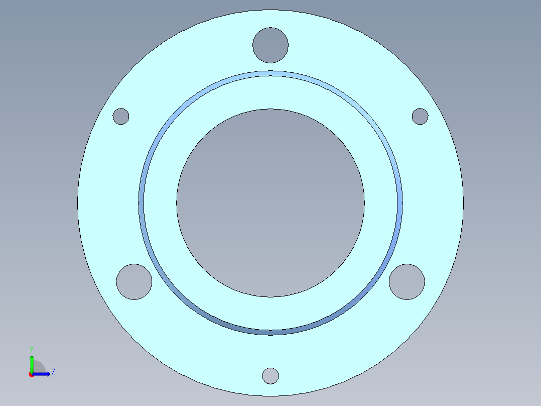 tb792132897-端盖车夹具左视图