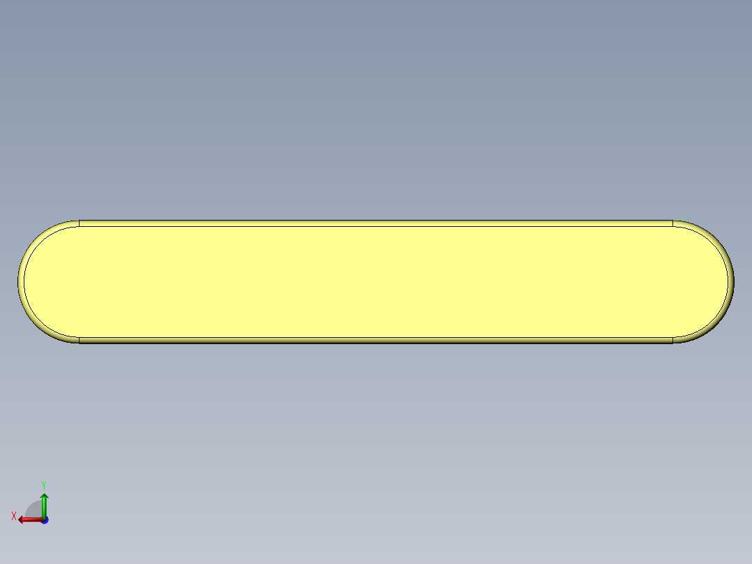 普通平键A型12×70后视图