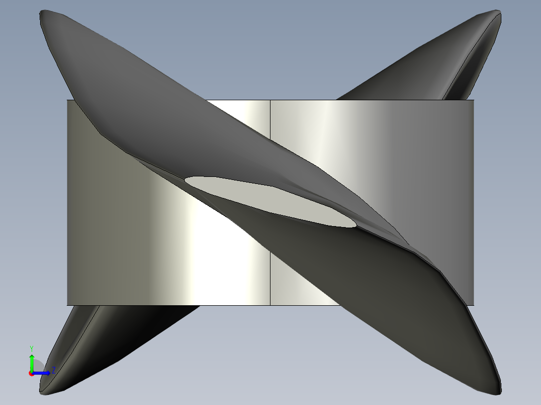 螺旋桨(138)左视图