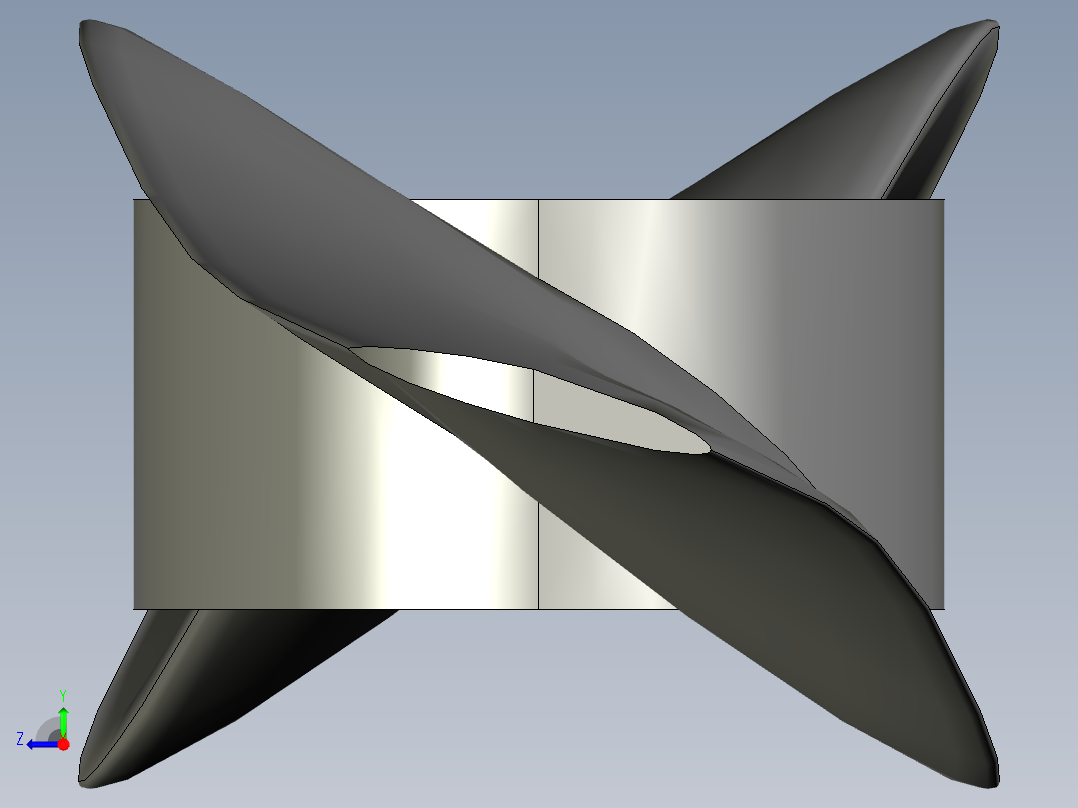 螺旋桨(138)右视图
