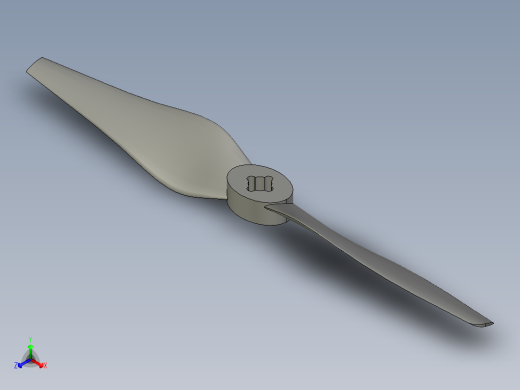 螺旋桨(138)正等轴测缩略图