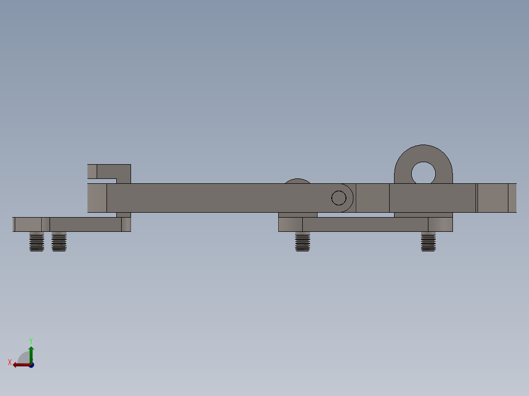 铰链、可锁搭扣aisi-316-lockable-has后视图