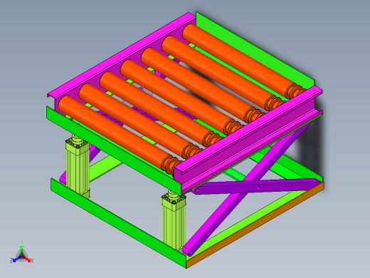 升降滚筒输送机