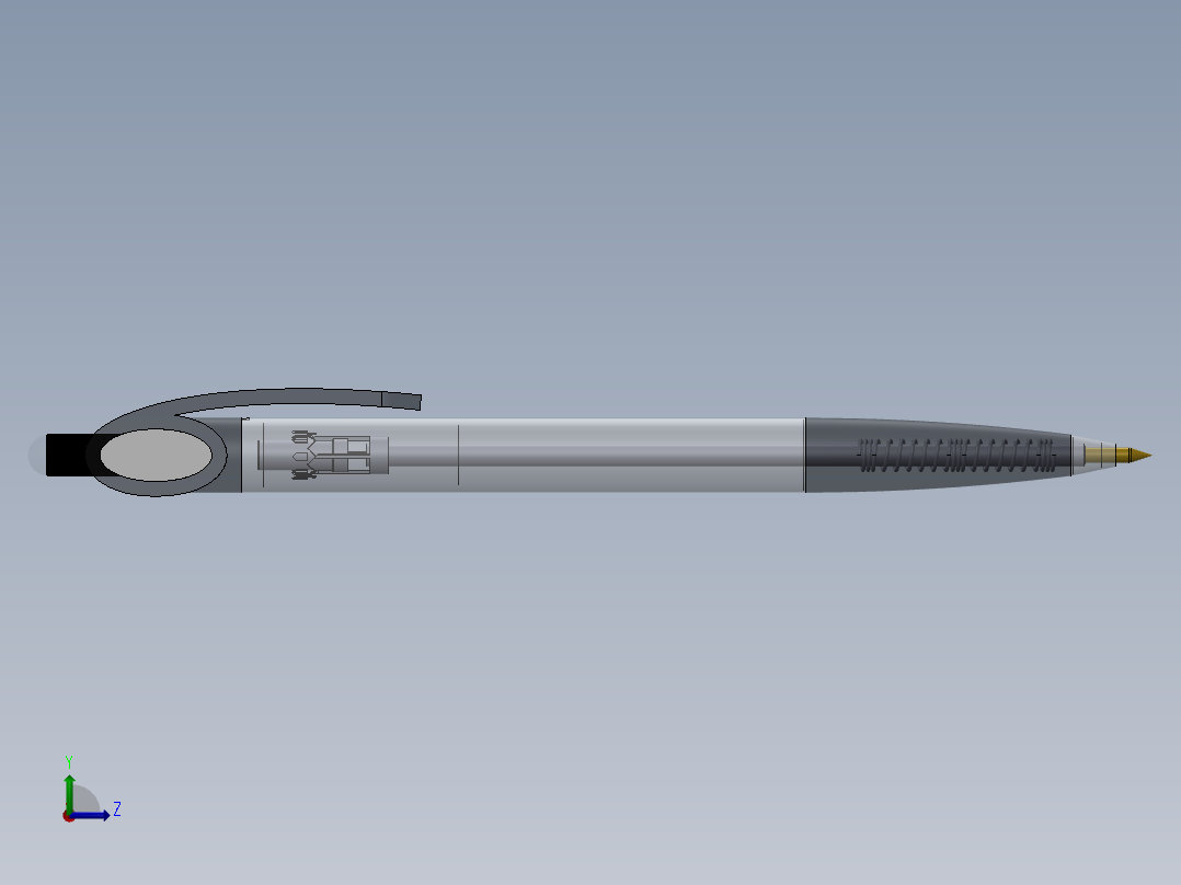 笔、中性笔、铅笔(28)左视图