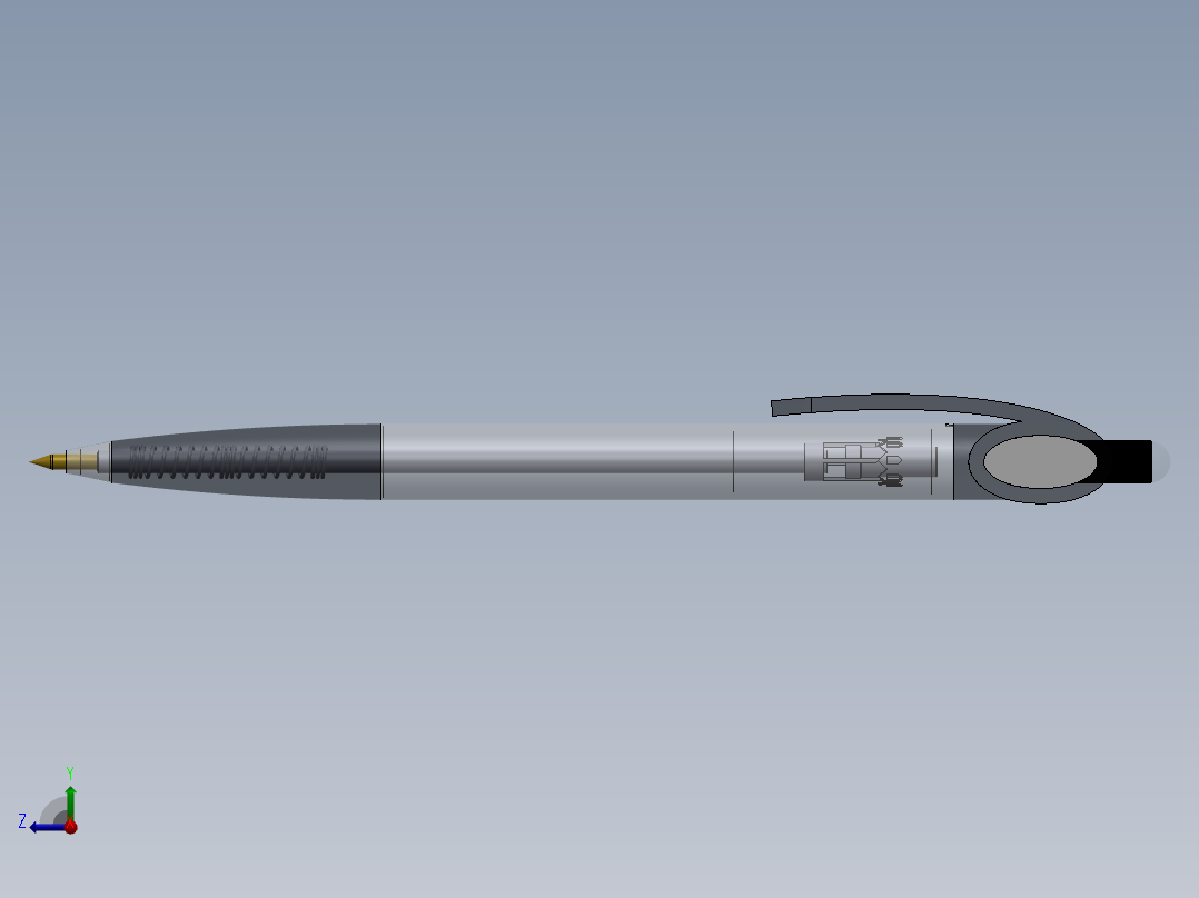 笔、中性笔、铅笔(28)右视图