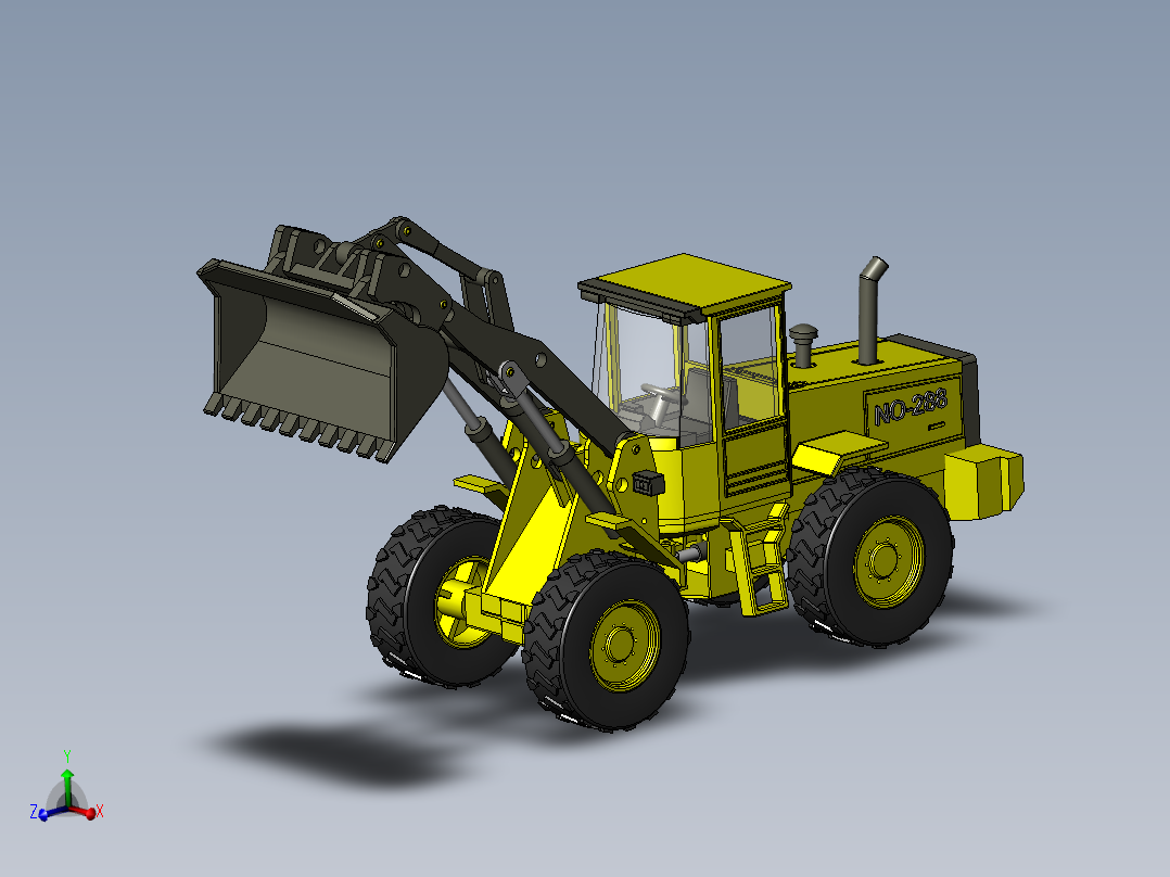 装载机--发一个老模型