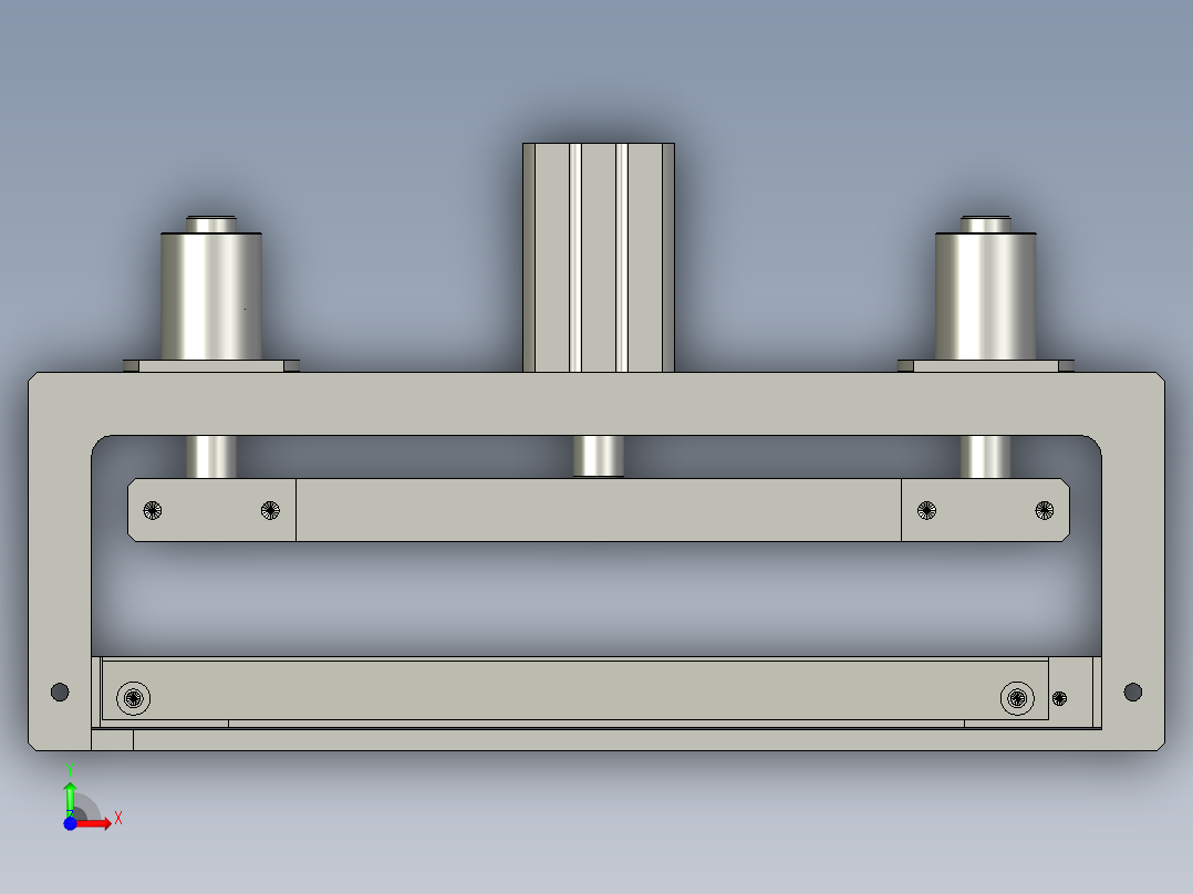 YWP200K4-20-10A-00左极片切刀组件前视图