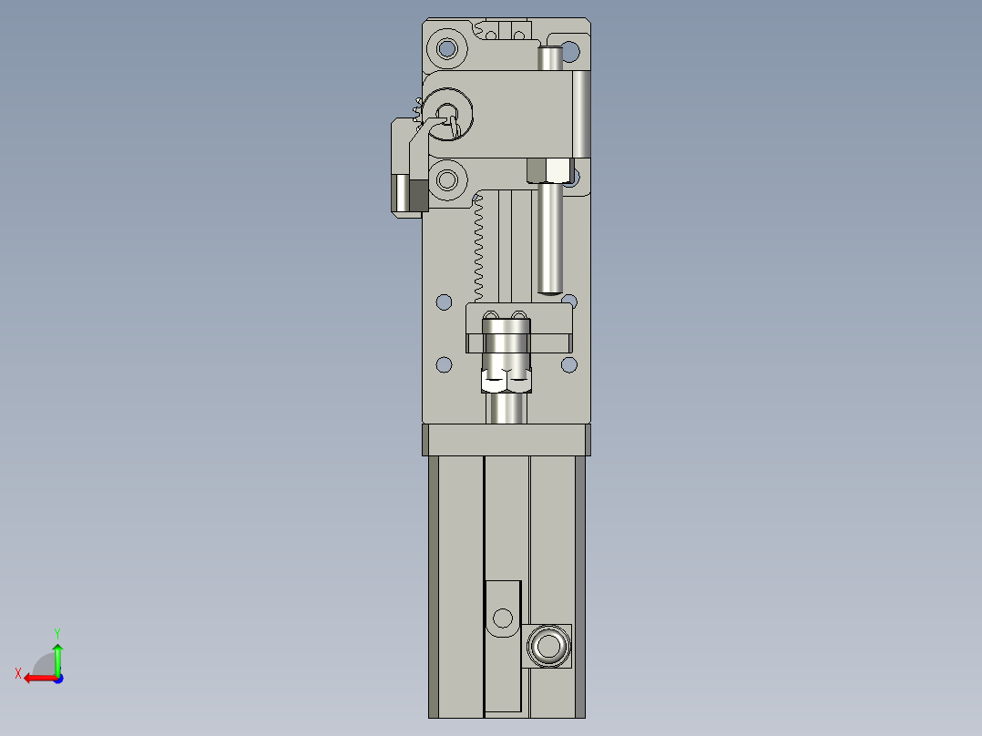 20090102-7100-X1-A1Bending-下刀折弯1模块后视图