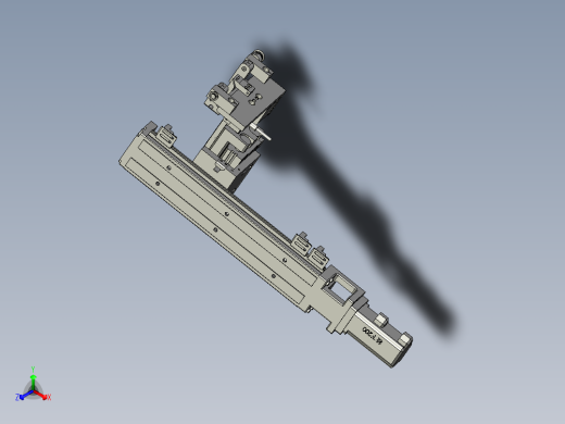 出标机械手正等轴测缩略图