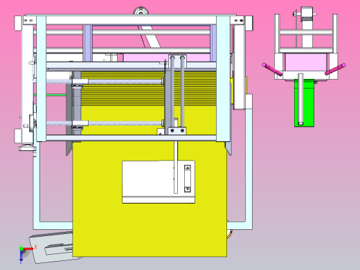 自动开箱机俯视缩略图