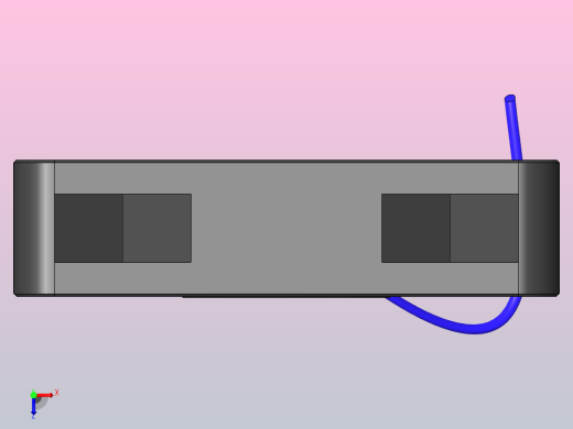 冷却器 40x40x10俯视缩略图