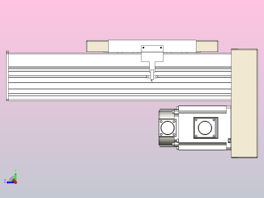 滚珠丝杠直线轴带导轨全封闭TPA-HCR-220D-3210C-L150-MP-Y-P1K-N3右视缩略图