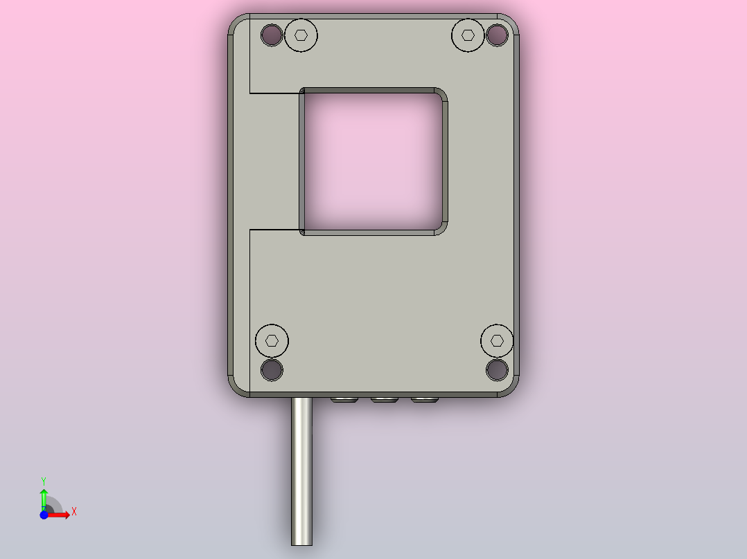 传感器CK-25ZW前视图