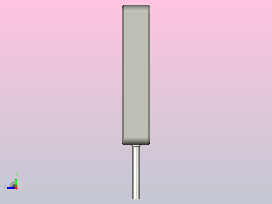 传感器CK-25ZW右视图