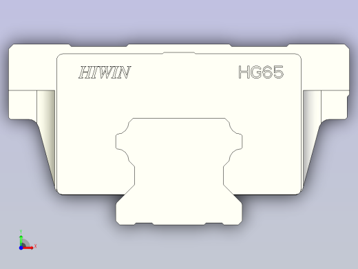 上银导轨 HGW65CC前视缩略图
