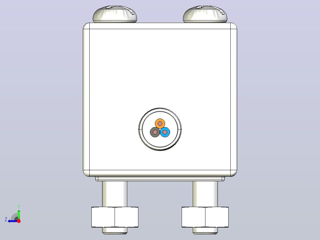 感应式接近传感器检测开关NPNFOTEKPS-05N右视图