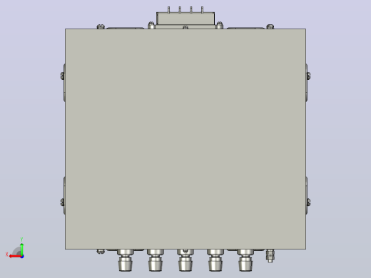 JMB-4000～5000照明变压器三维模型 202012后视缩略图