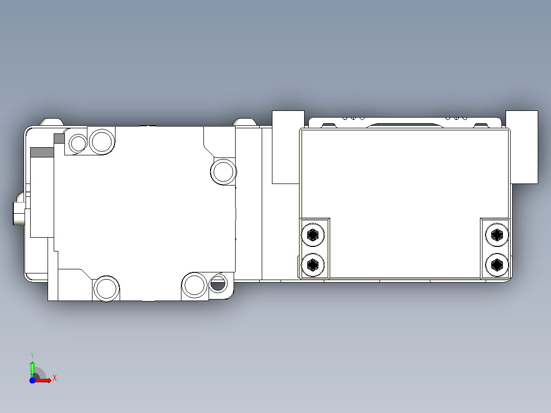 钢基模组TPA-KNR-5002C-300A1-ML-H1前视图