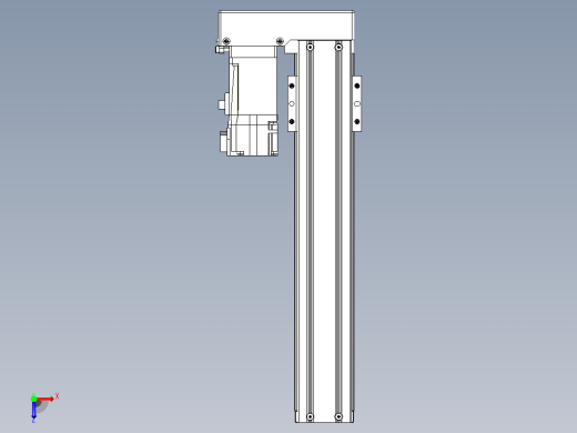 钢基模组TPA-KNR-5002C-300A1-ML-H1俯视缩略图