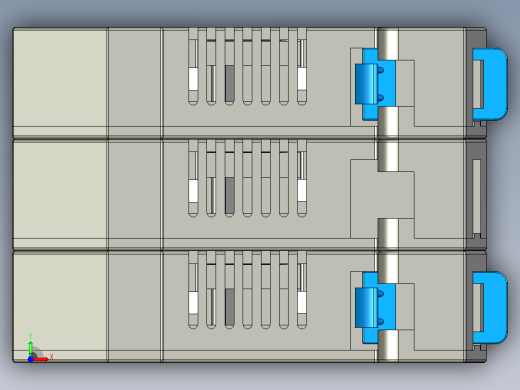 NRT28-32 3P熔断器-底座三维模型202011前视缩略图