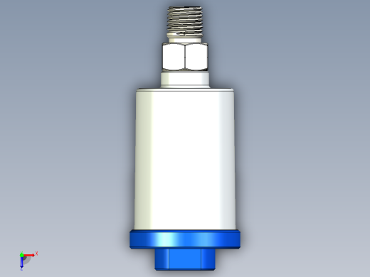 空气滤清器油水分离器俯视缩略图