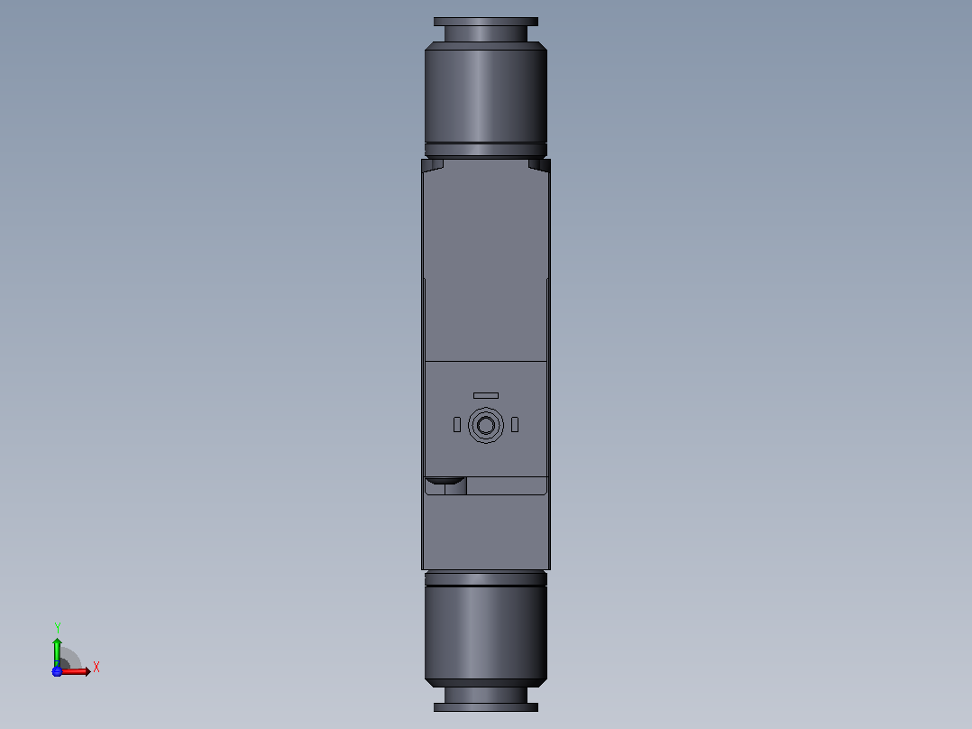 FESTO电磁阀CPE18-M1H-5_3G-QS-8前视图