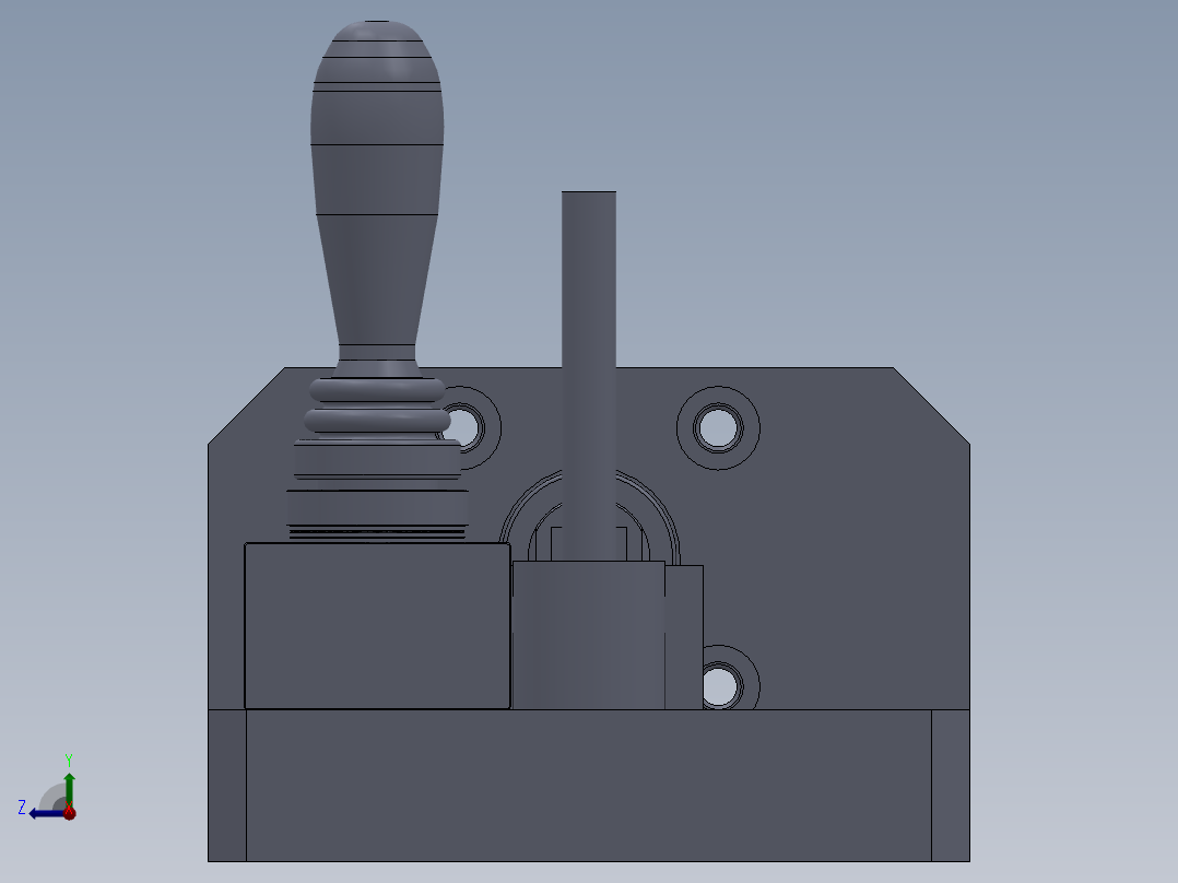 夹芯轴工装右视图