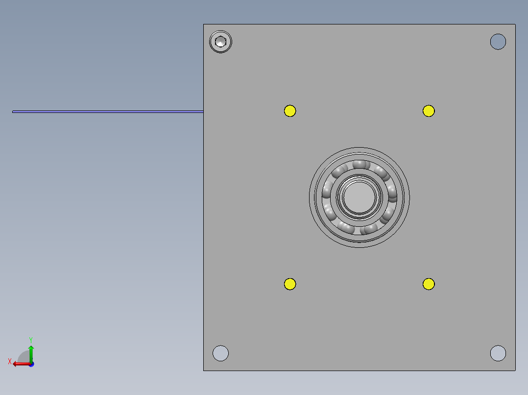 卷绕机的装卸式滚轮后视图