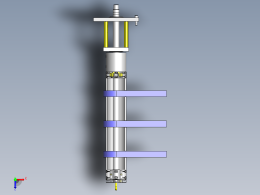 卷绕机的装卸式滚轮俯视缩略图