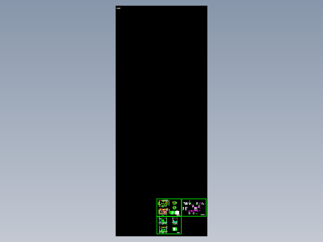 电锅炉房设计cad图（热力系统图）
