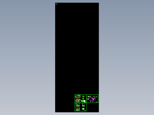 电锅炉房设计cad图（热力系统图）